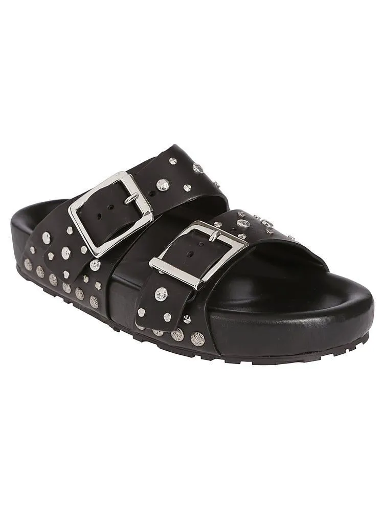 Alexander McQueen Studded Buckle Sandals