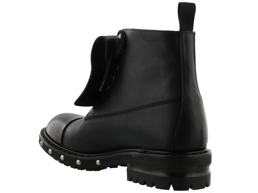 Alexander McQueen Studded Sole Boots