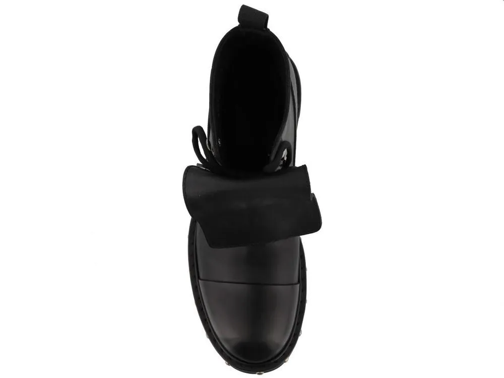 Alexander McQueen Studded Sole Boots