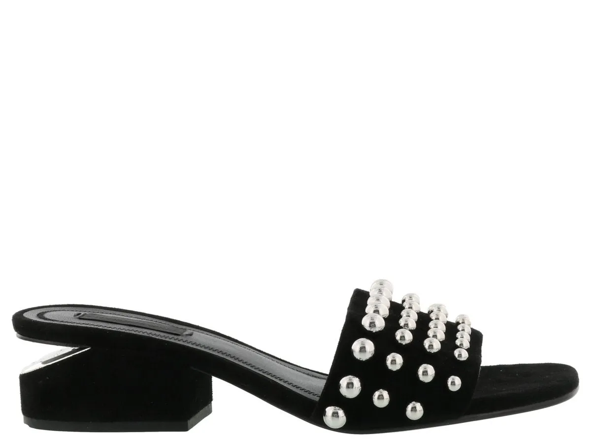 Alexander Wang Studded Lou Mules