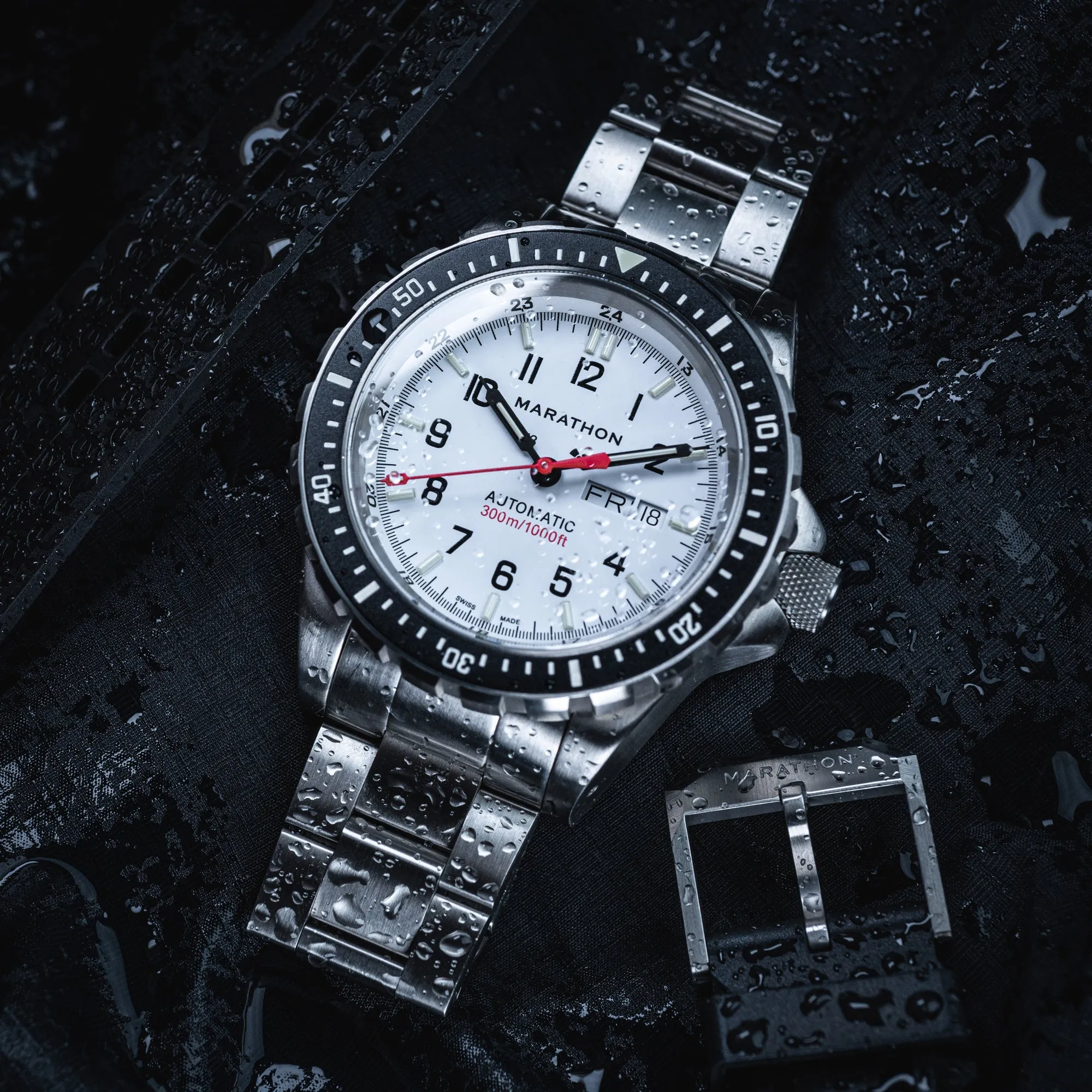 ARCTIC EDITION JUMBO DAY/DATE AUTOMATIC (JDD) WITH STAINLESS STEEL BRACELET - 46MM