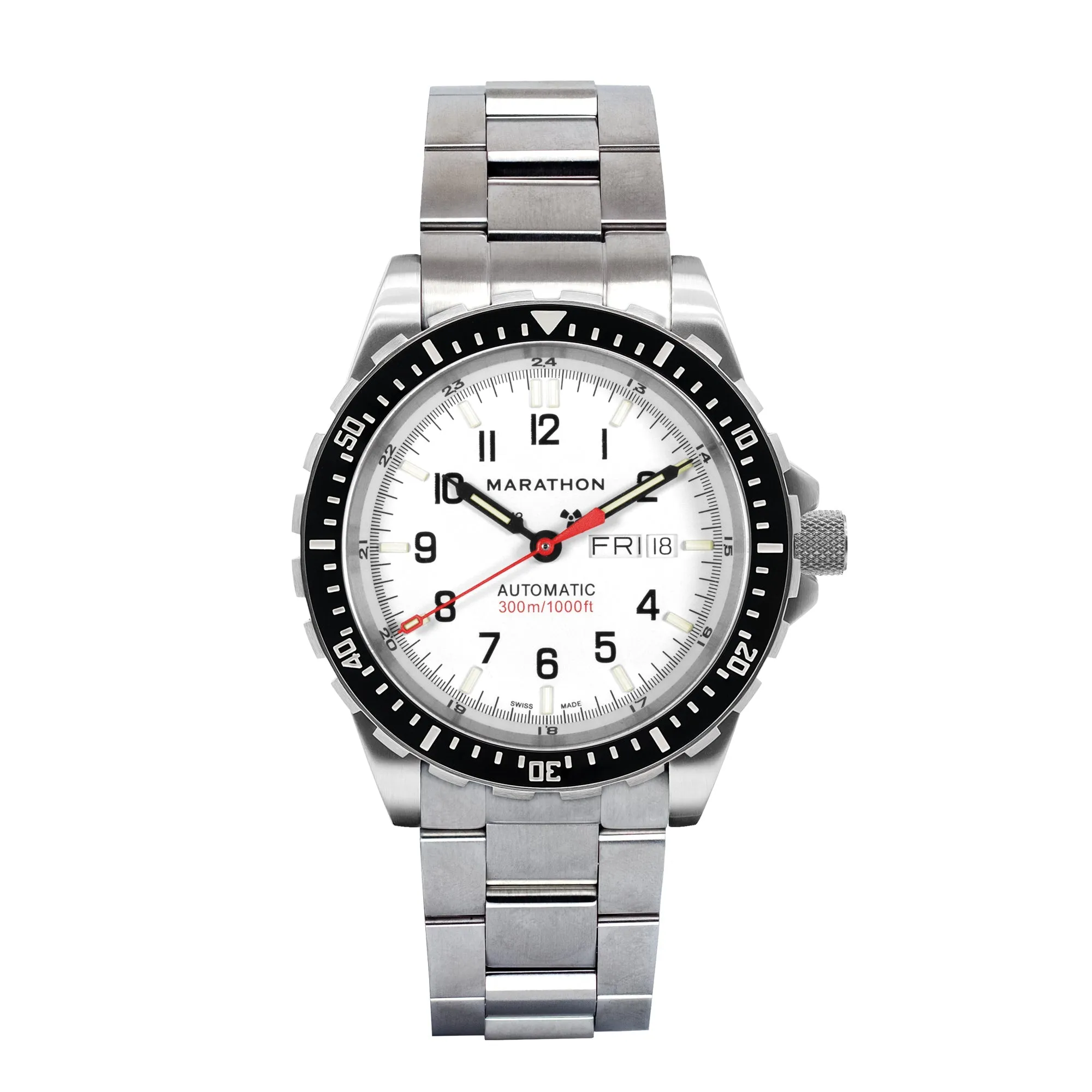 ARCTIC EDITION JUMBO DAY/DATE AUTOMATIC (JDD) WITH STAINLESS STEEL BRACELET - 46MM