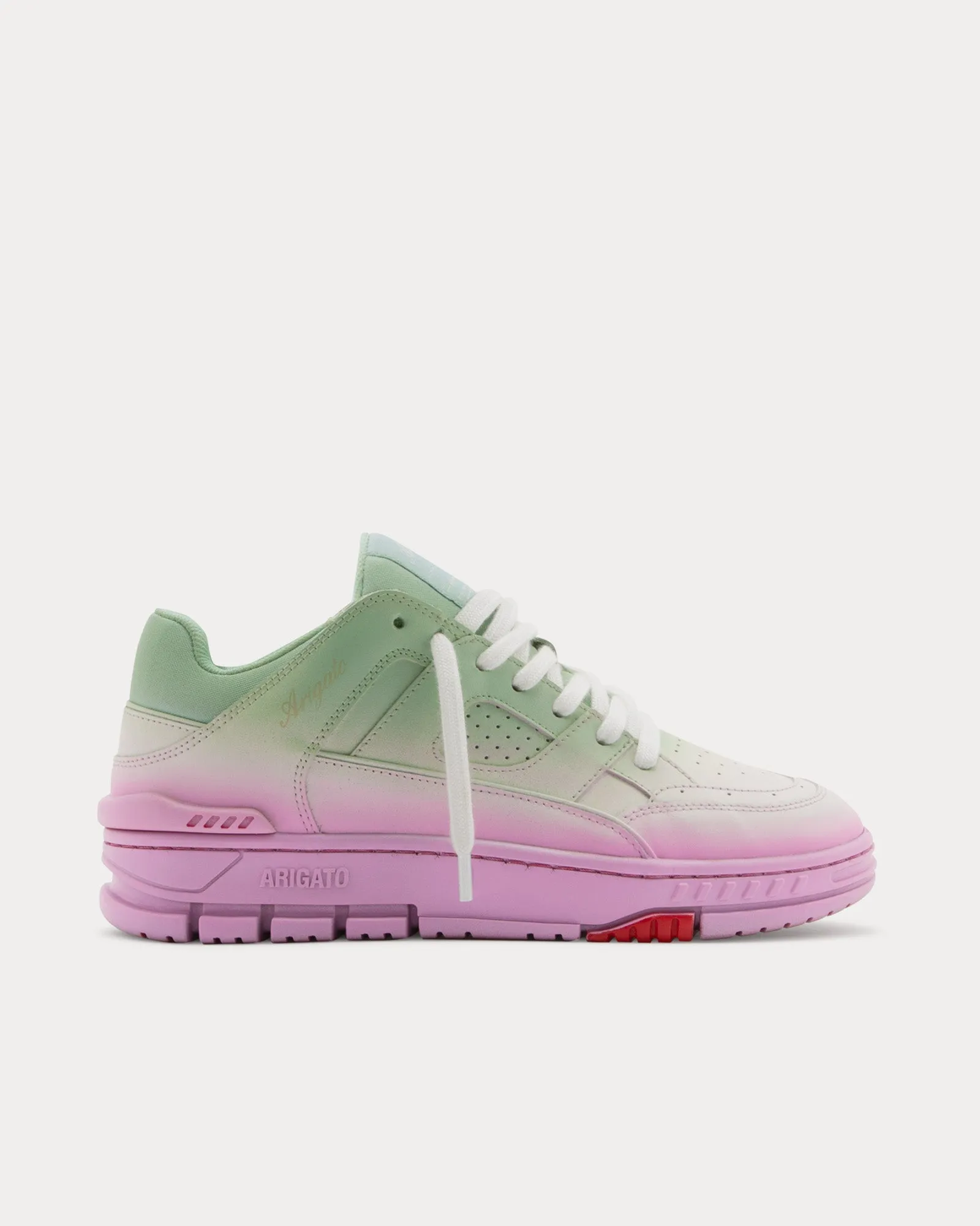 Area Lo Ombre Pink / Mint Low Top Sneakers