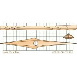 C1 Marathon Racing Canoe 18'6"