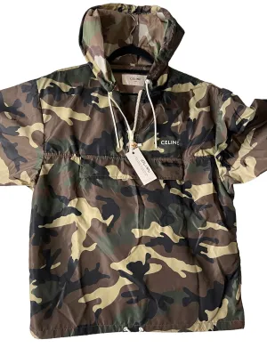 Celine Green Camo Anorak Jacket UKL1300