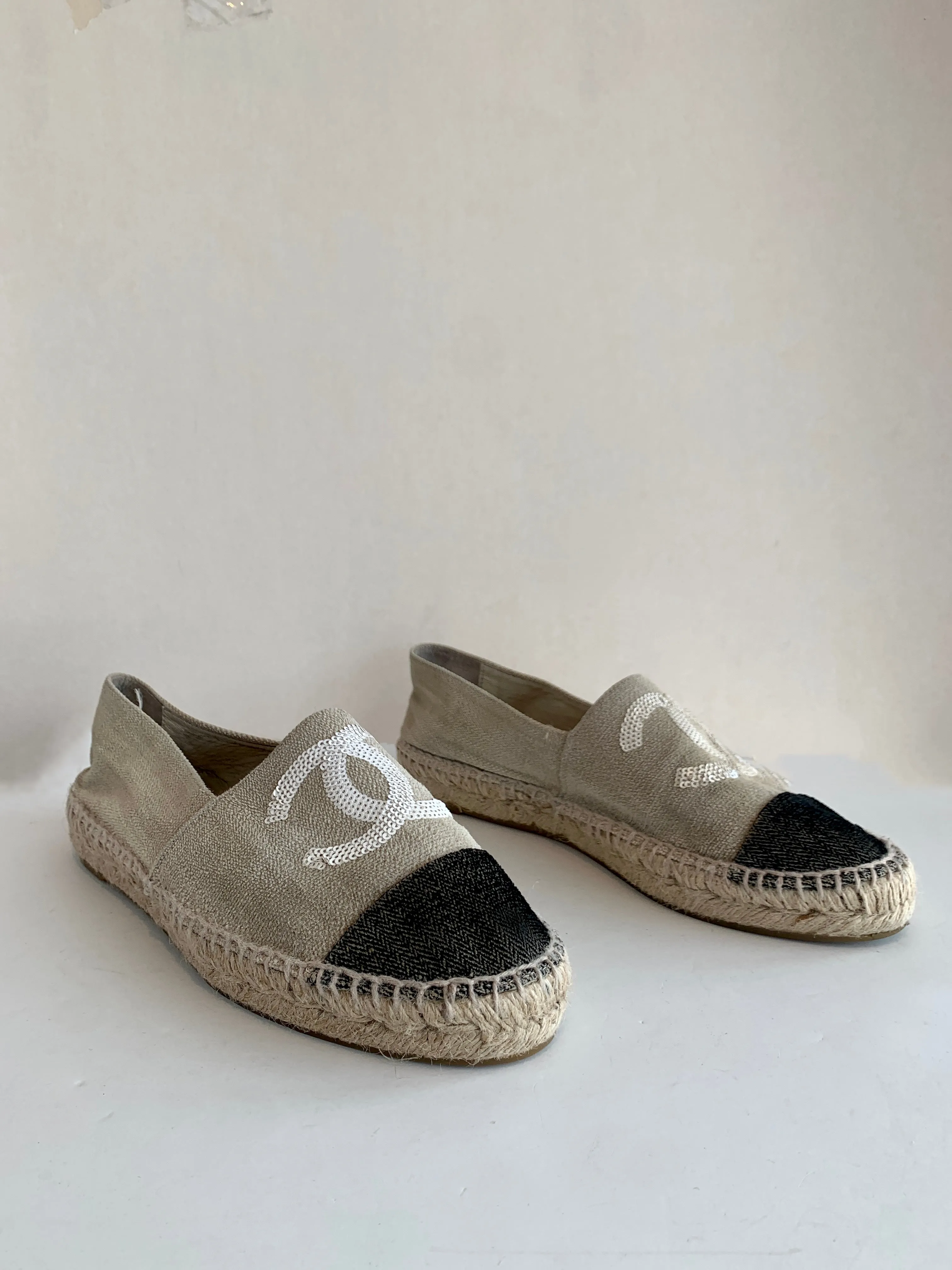 Chanel Slip-On Espadrilles