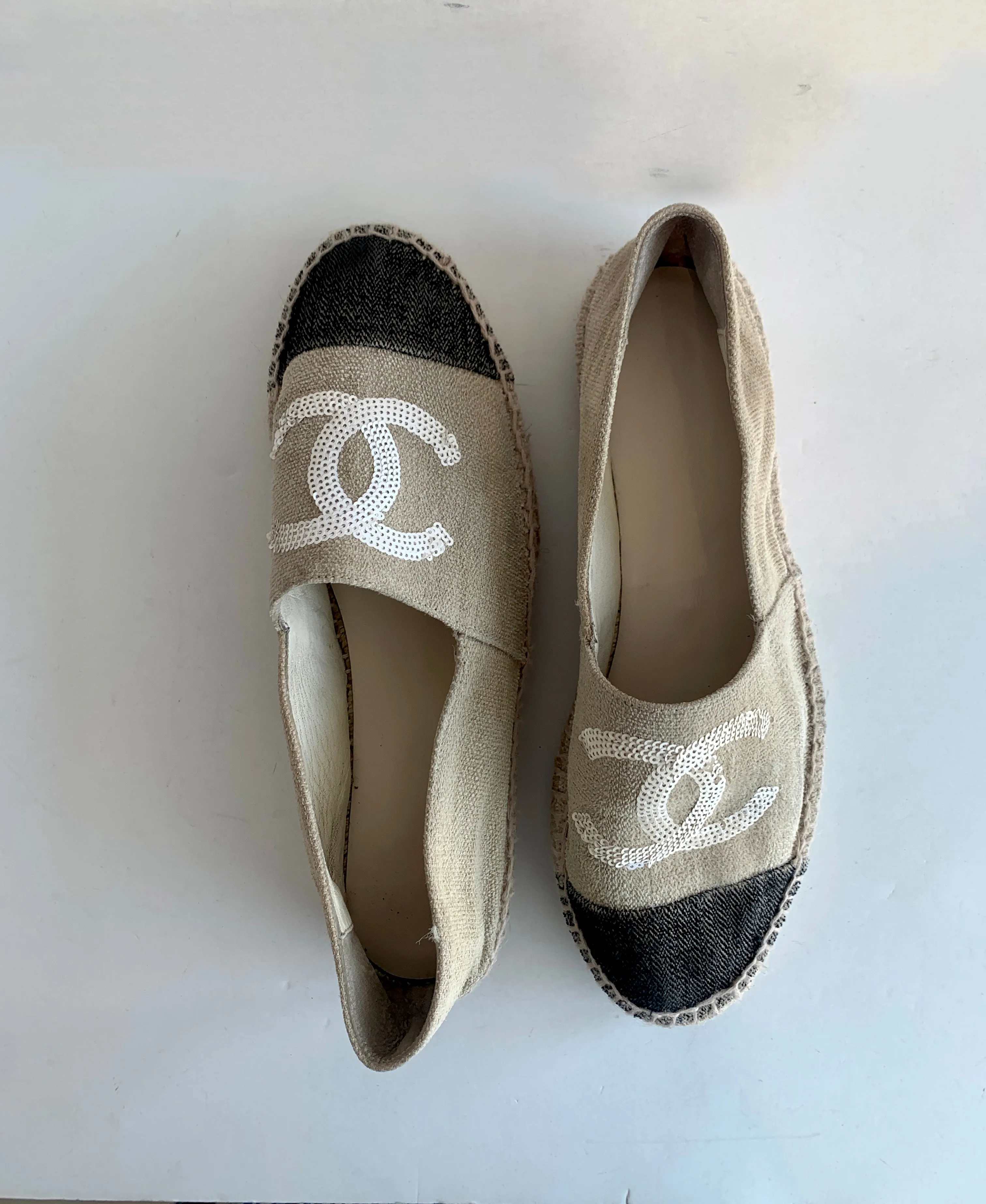 Chanel Slip-On Espadrilles