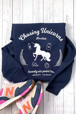 Chasing Unicorns Boston Sweatshirt