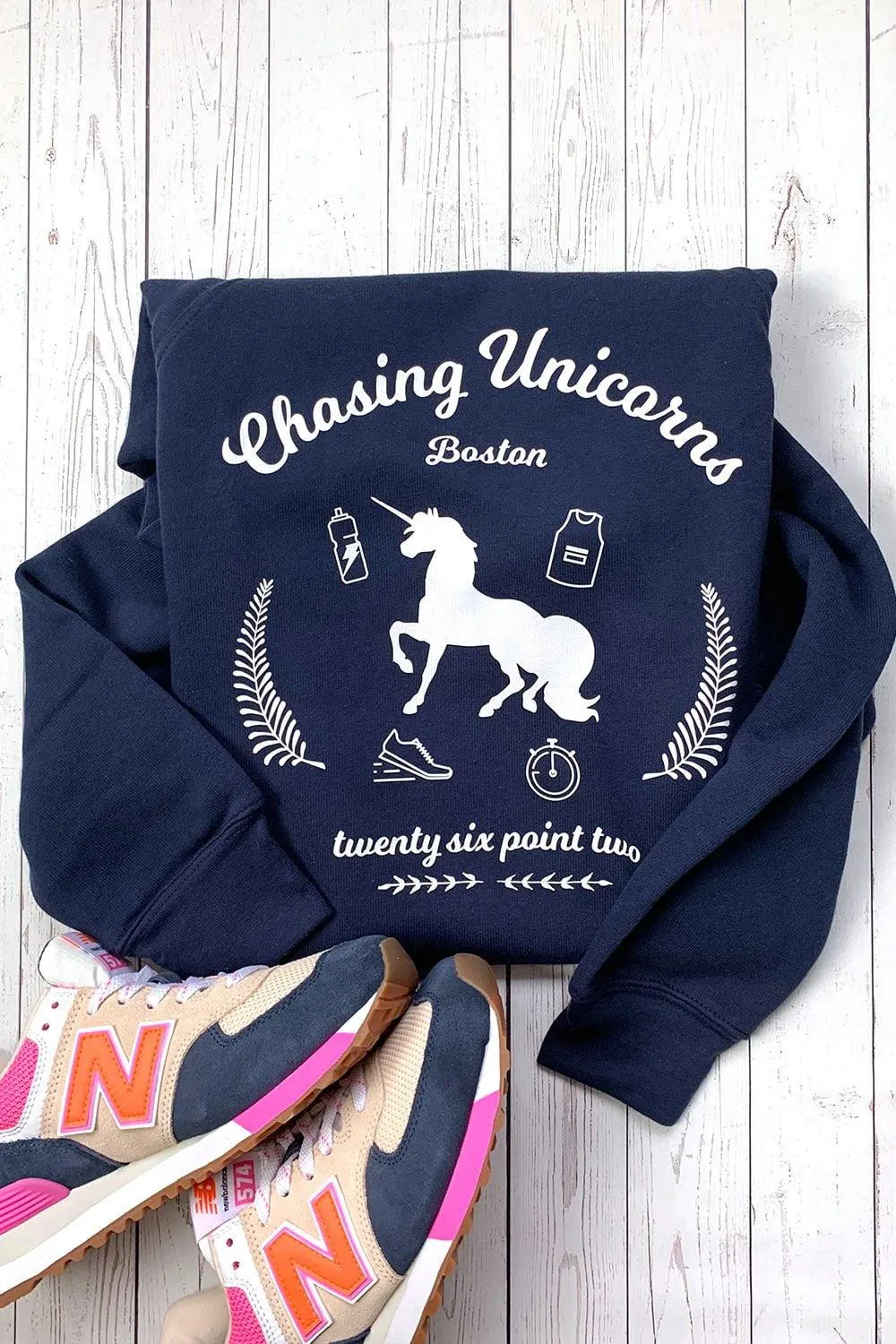 Chasing Unicorns Boston Sweatshirt