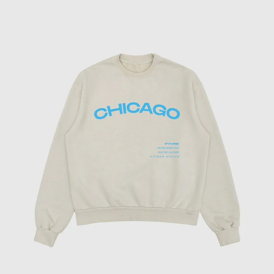 CHICAGO MARATHON Crewneck