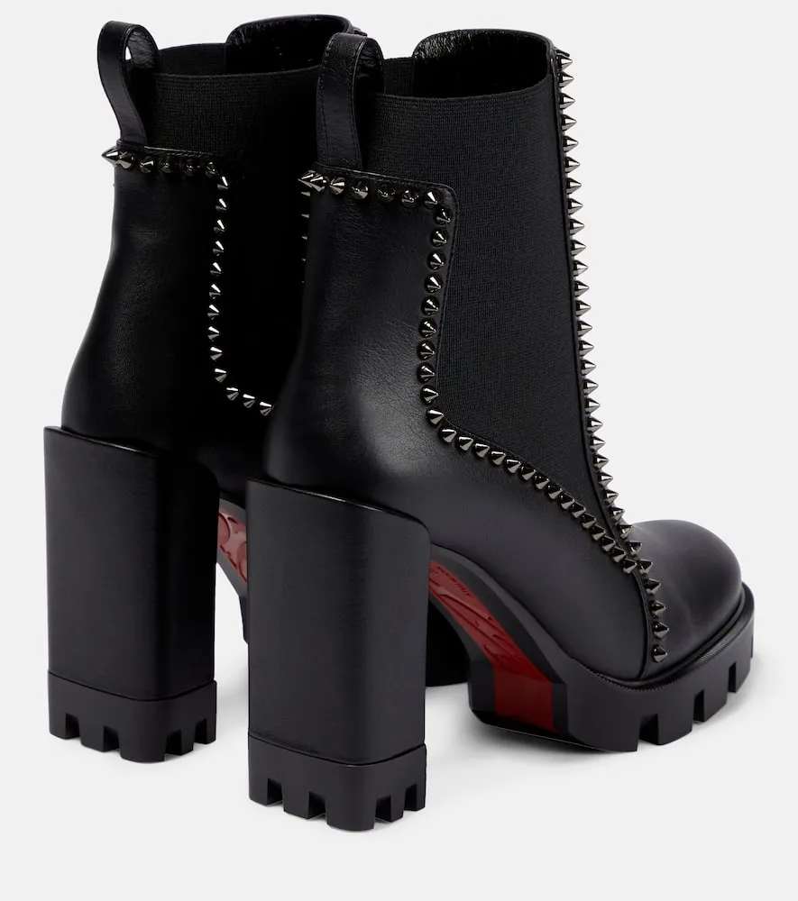 Christian Louboutin Out Line studded ankle boots