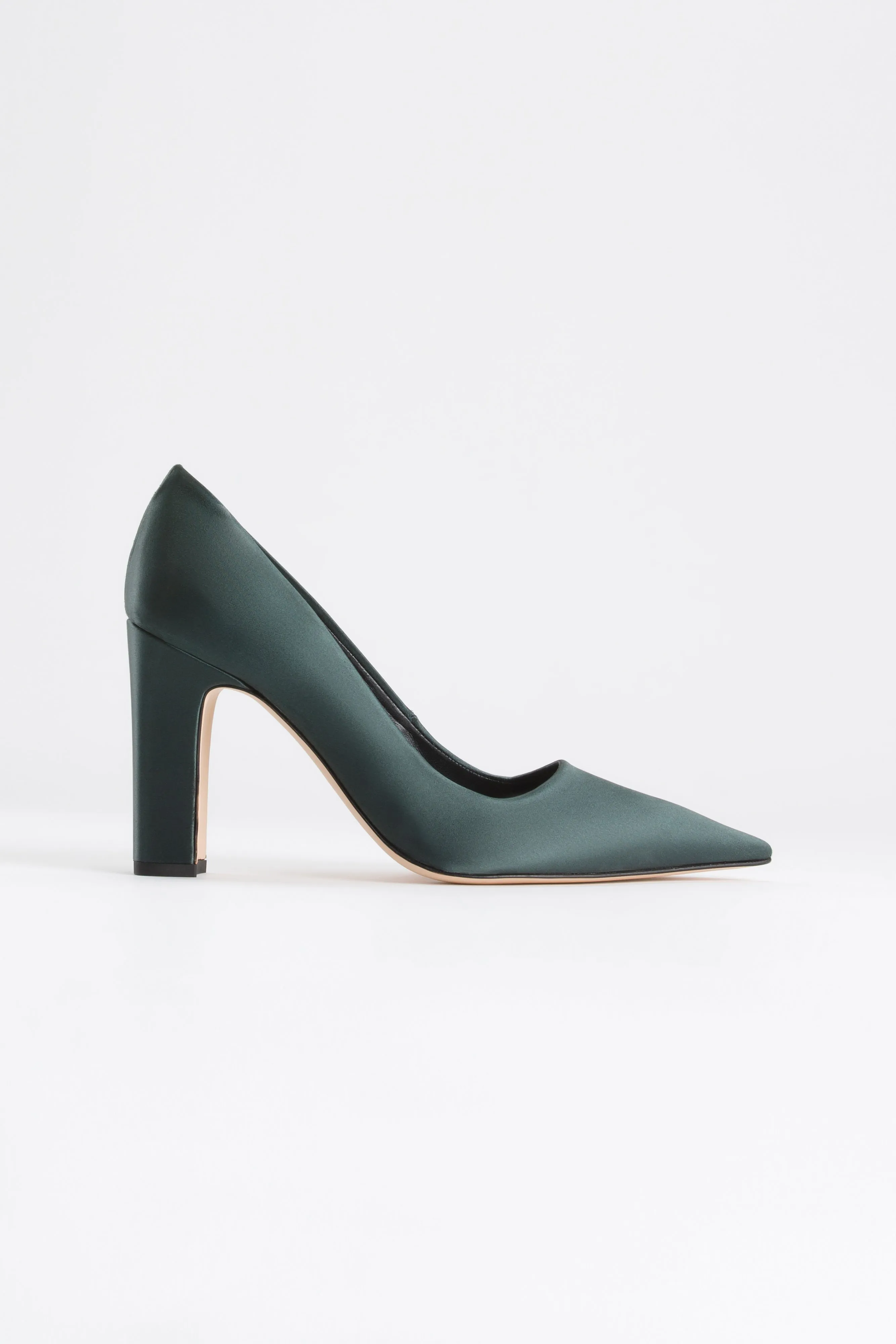 CHUNKY PUMP | SATIN GREEN001