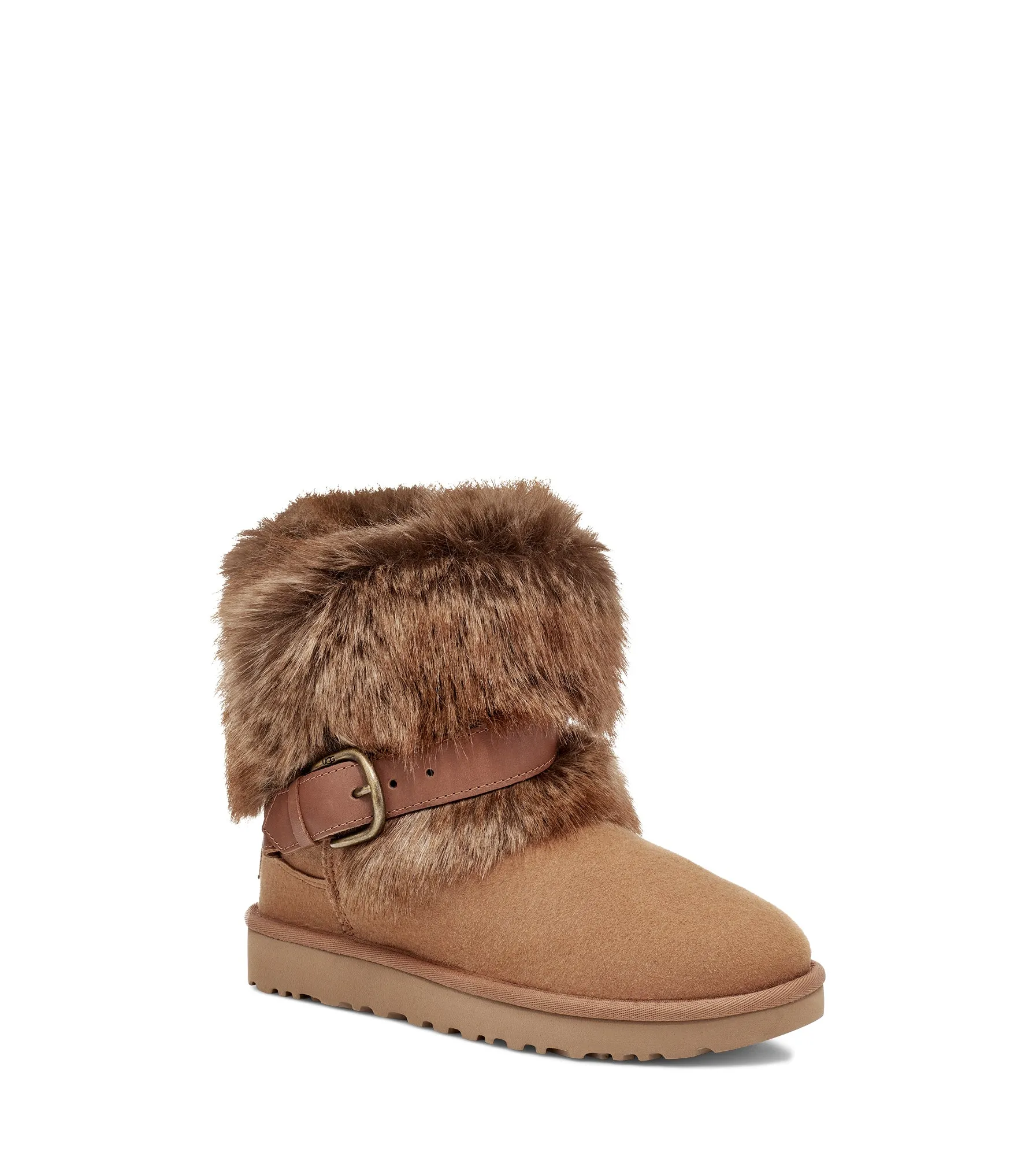 Cizme Ugg W CLASSIC BUCKLE MINI FOOTWEAR