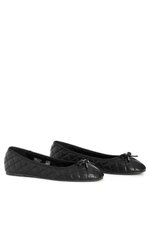 CLOUDWALKERS WIDE FIT Irene Ballet Flat - black