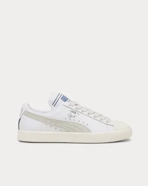 Clyde Pristine / Sedate Grey / Puma White Low Top Sneakers