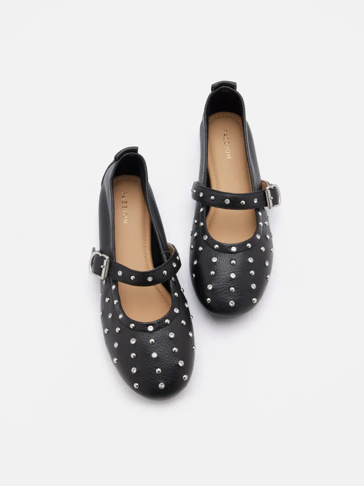 Enzo Studded Mary Janes