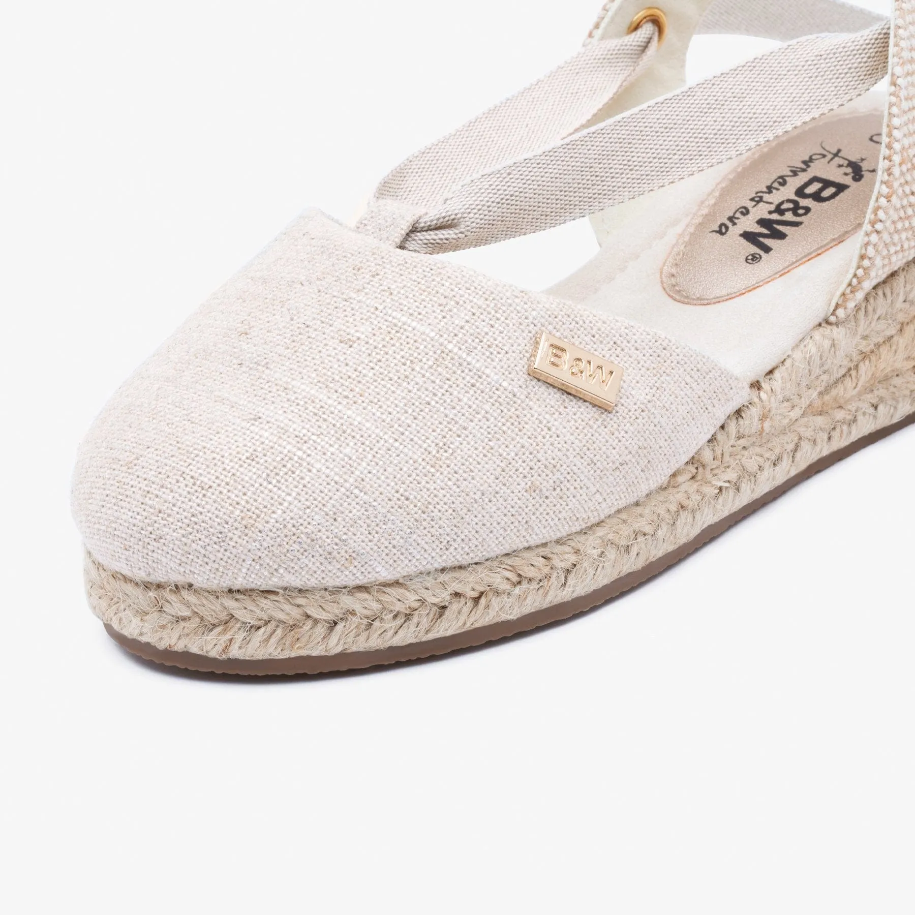 Girl's Platinum Wedge Espadrilles
