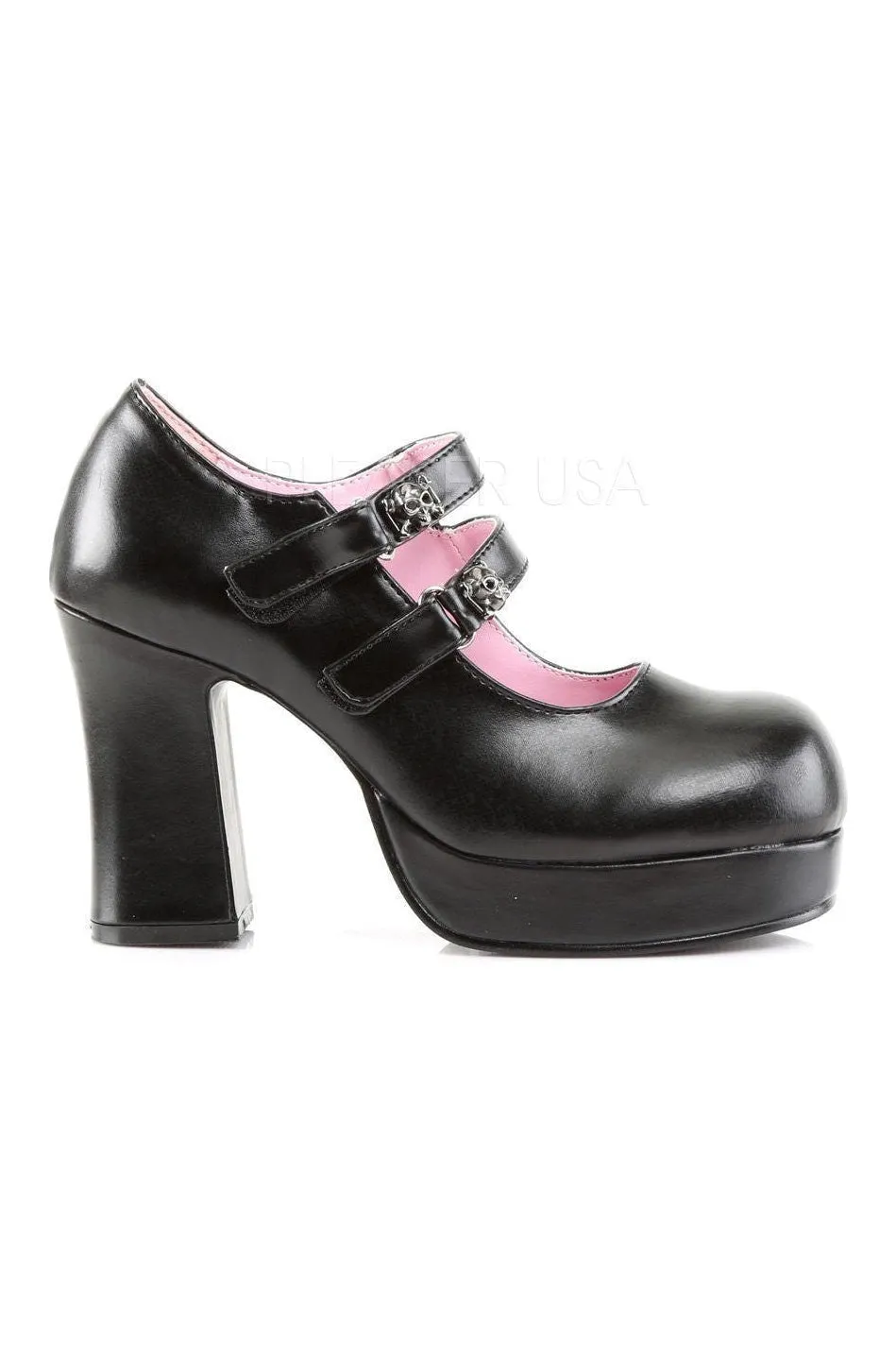 GOTHIKA-09 Lolita | Black Faux Leather