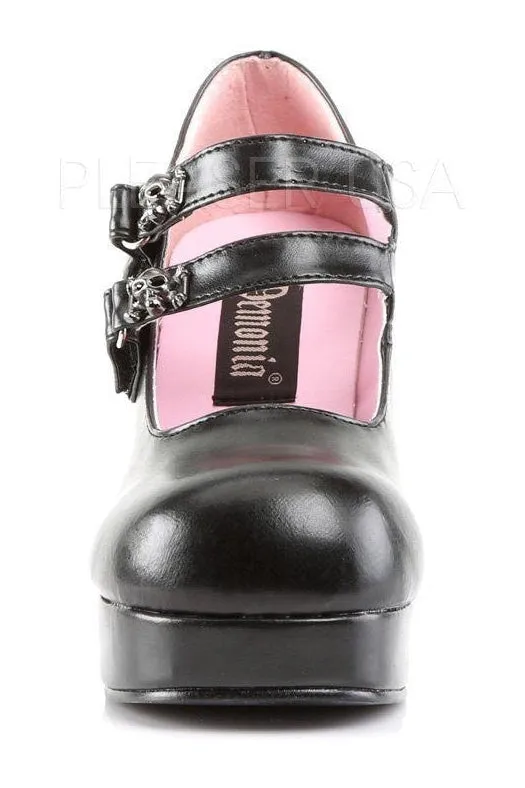 GOTHIKA-09 Lolita | Black Faux Leather