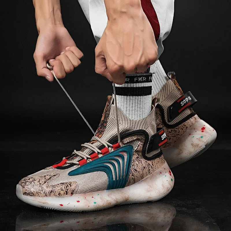 High Top Sneakers INFINIT Blaze Spectra breathable sneakers