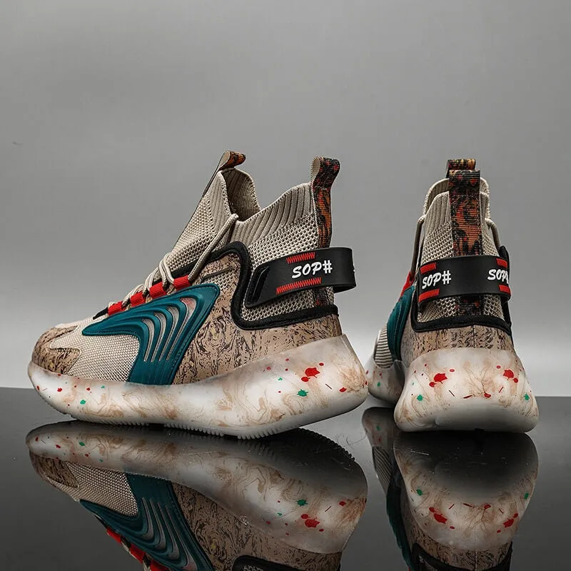 High Top Sneakers INFINIT Blaze Spectra breathable sneakers