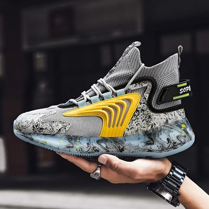 High Top Sneakers INFINIT Blaze Spectra breathable sneakers