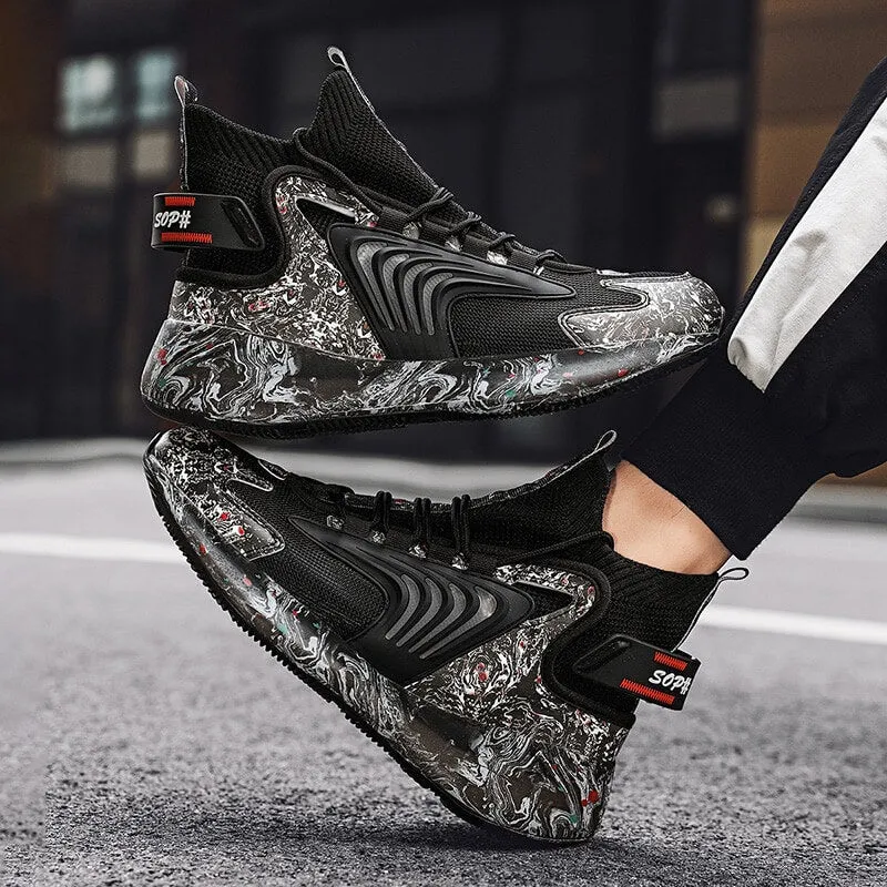 High Top Sneakers INFINIT Blaze Spectra breathable sneakers