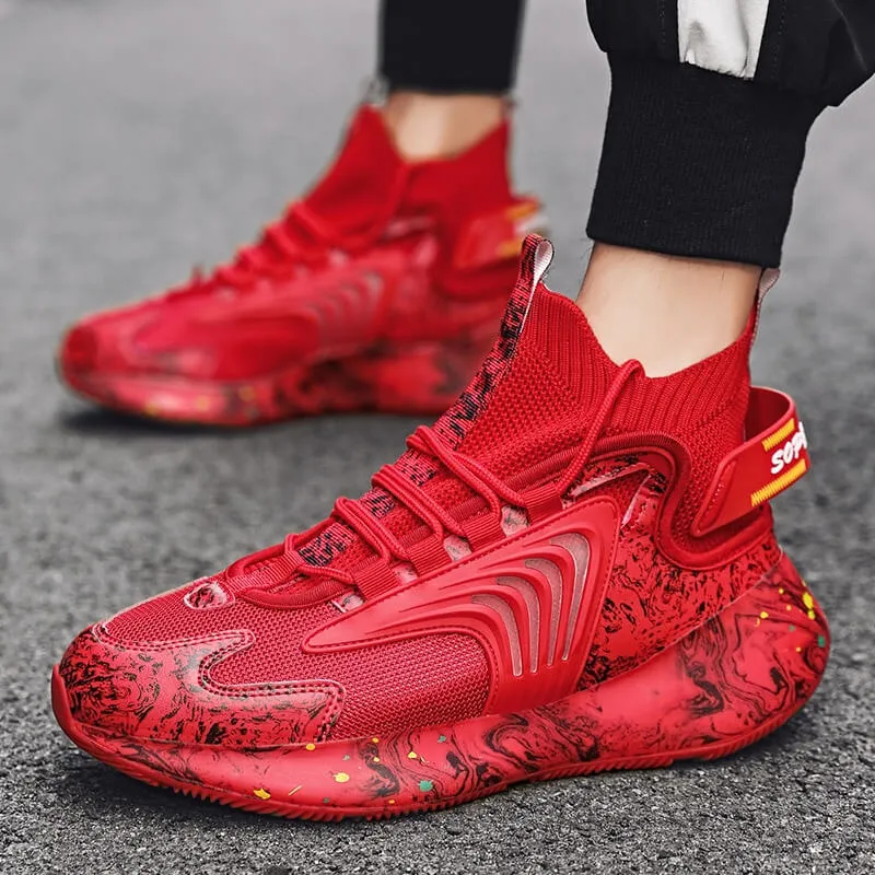 High Top Sneakers INFINIT Blaze Spectra breathable sneakers