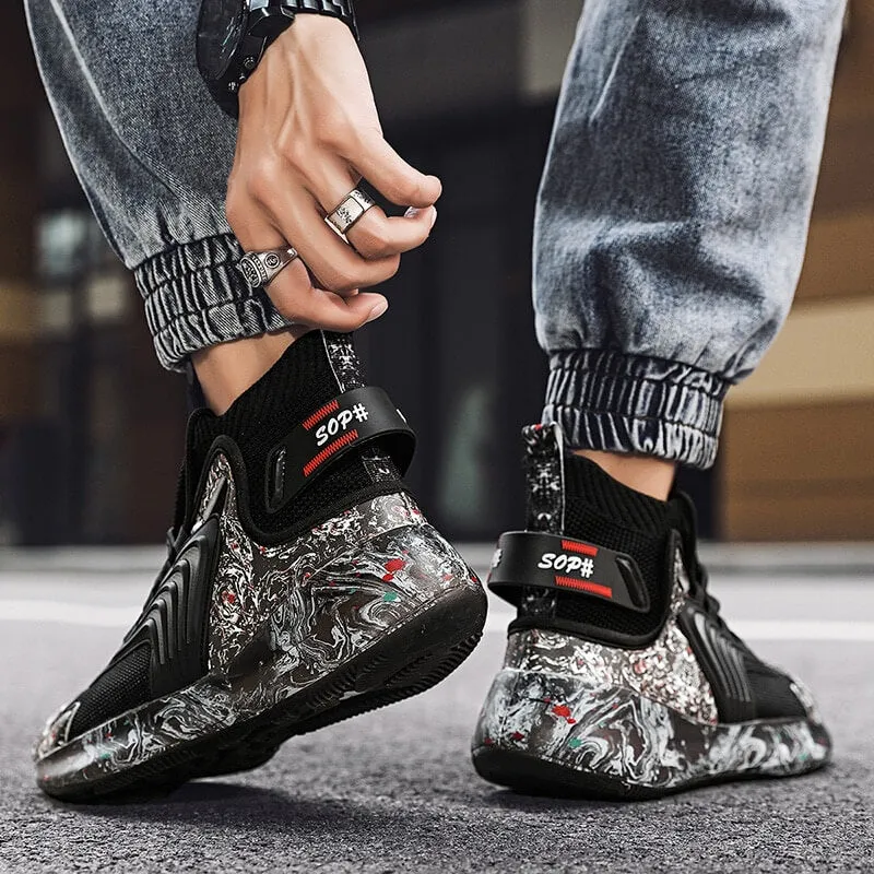 High Top Sneakers INFINIT Blaze Spectra breathable sneakers