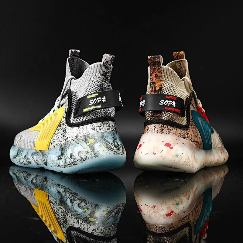 High Top Sneakers INFINIT Blaze Spectra breathable sneakers