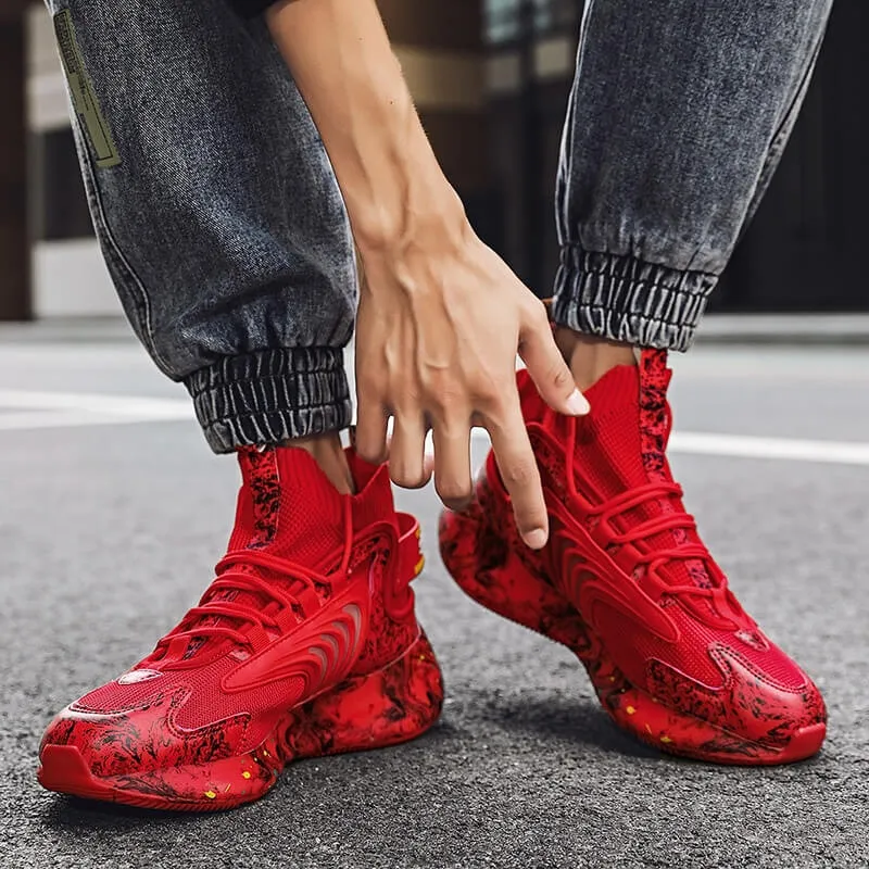 High Top Sneakers INFINIT Blaze Spectra breathable sneakers