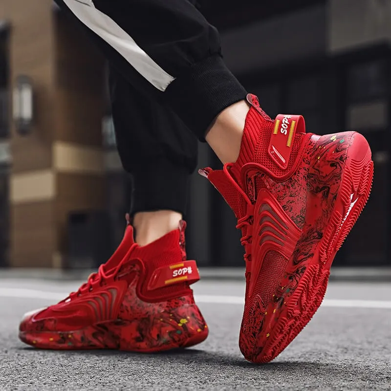 High Top Sneakers INFINIT Blaze Spectra breathable sneakers