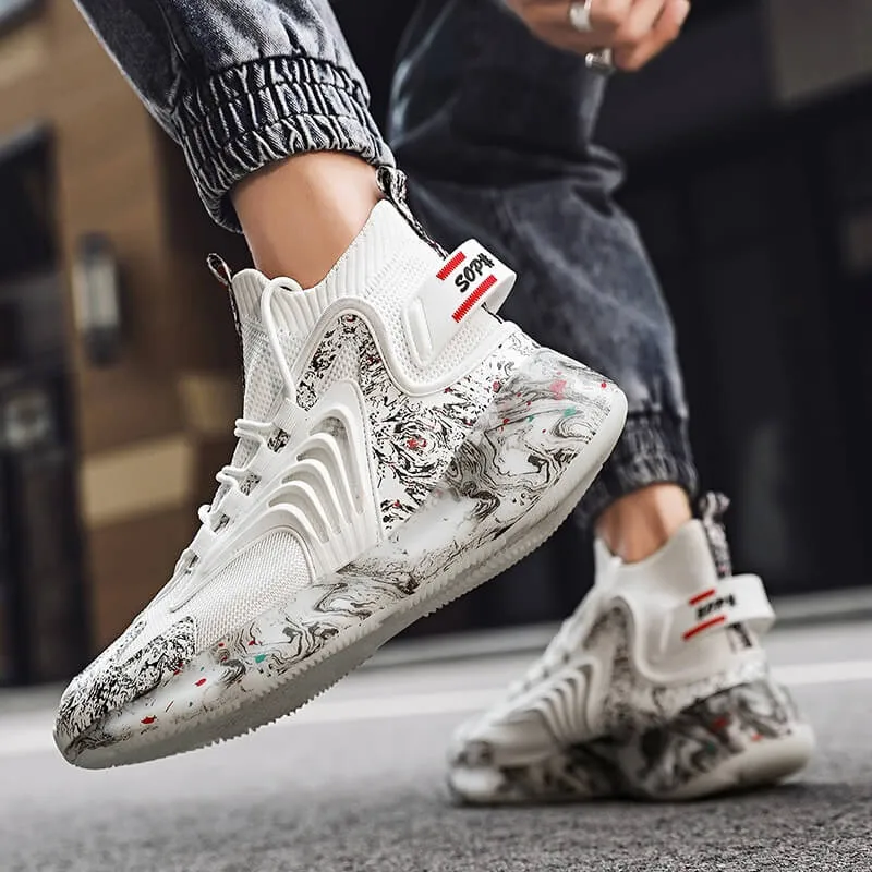 High Top Sneakers INFINIT Blaze Spectra breathable sneakers