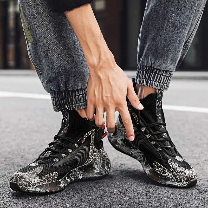 High Top Sneakers INFINIT Blaze Spectra breathable sneakers