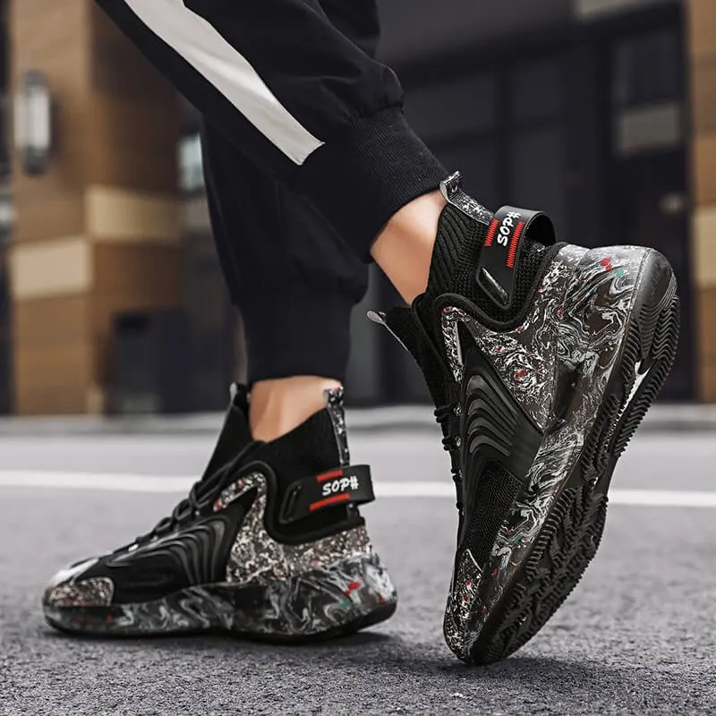 High Top Sneakers INFINIT Blaze Spectra breathable sneakers