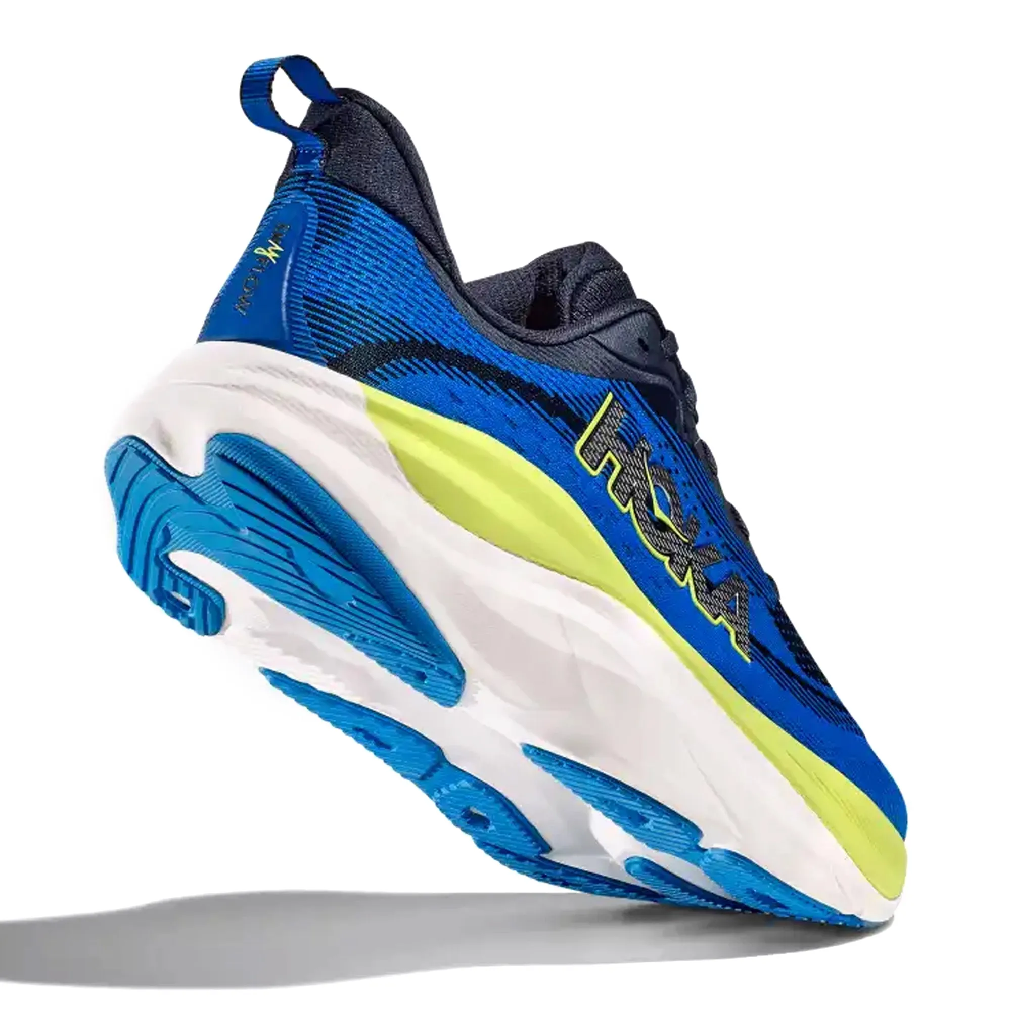 HOKA MENS RUNNING SHOES SKY FLOW VARSITY NAVY/ELECTRIC COBALT