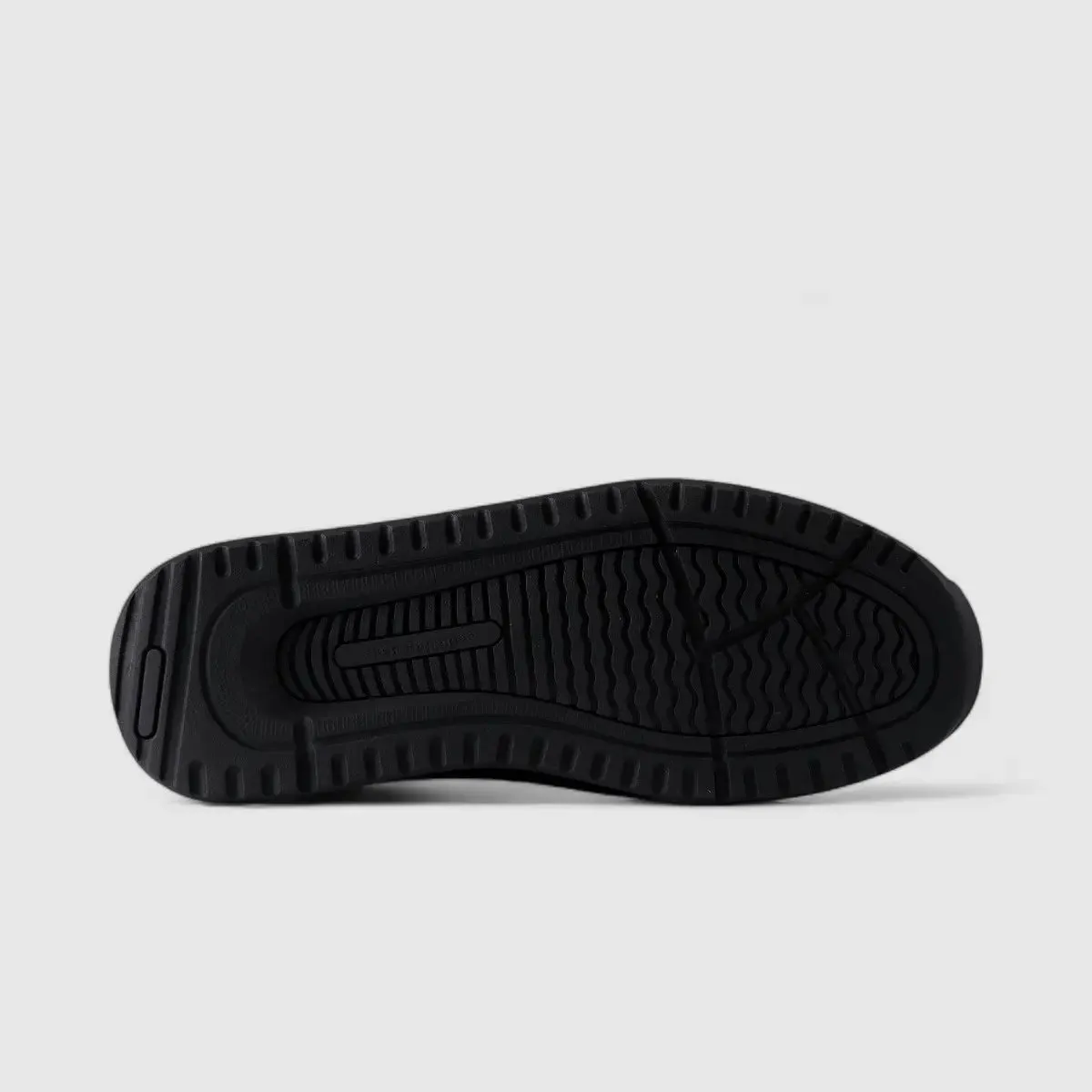Hp Harrison Slip On Casuals Black Nubuck 00860