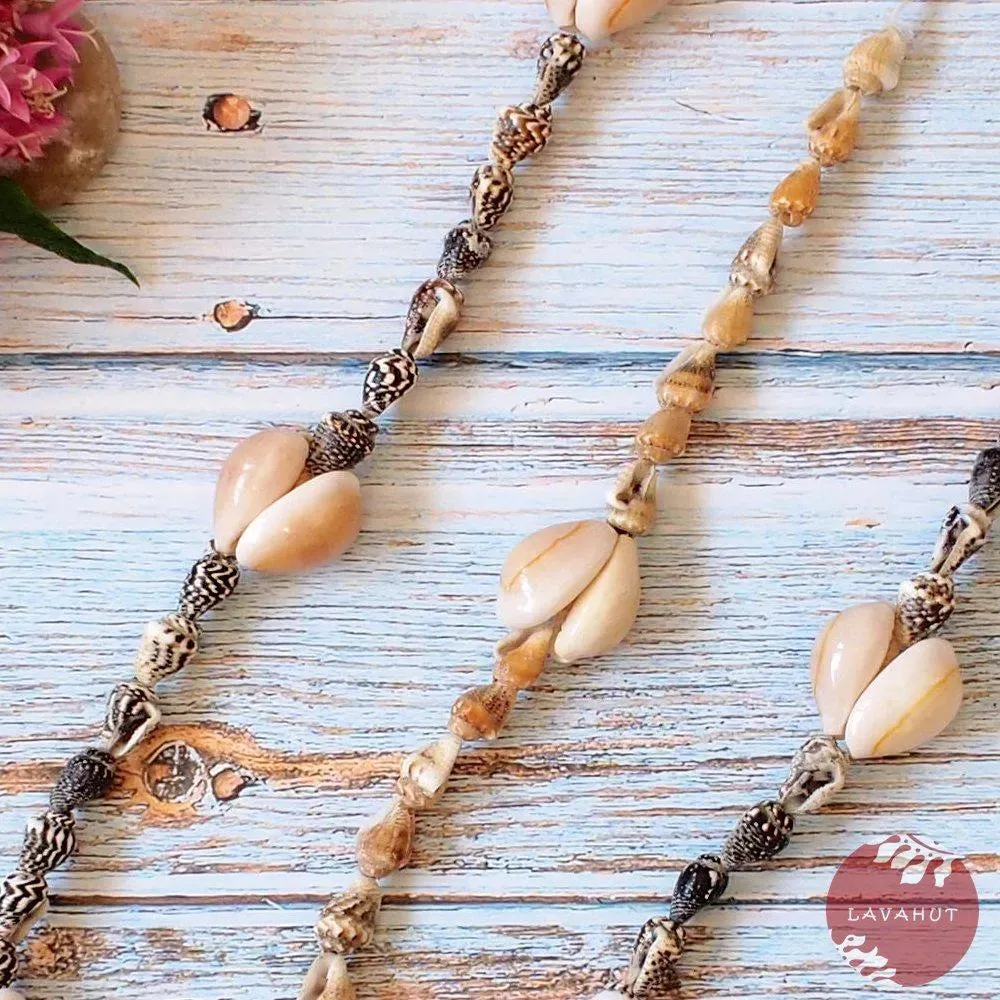 Kaneohe Nasa Seashells Hawaiian Lei Bundle