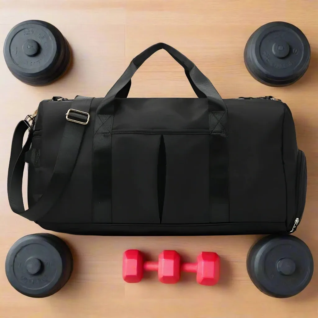 Light weight Gym Bag for Women with Shoe Compartment - assorted colours