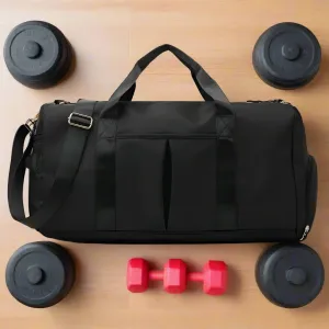 Light weight Gym Bag for Women with Shoe Compartment - assorted colours