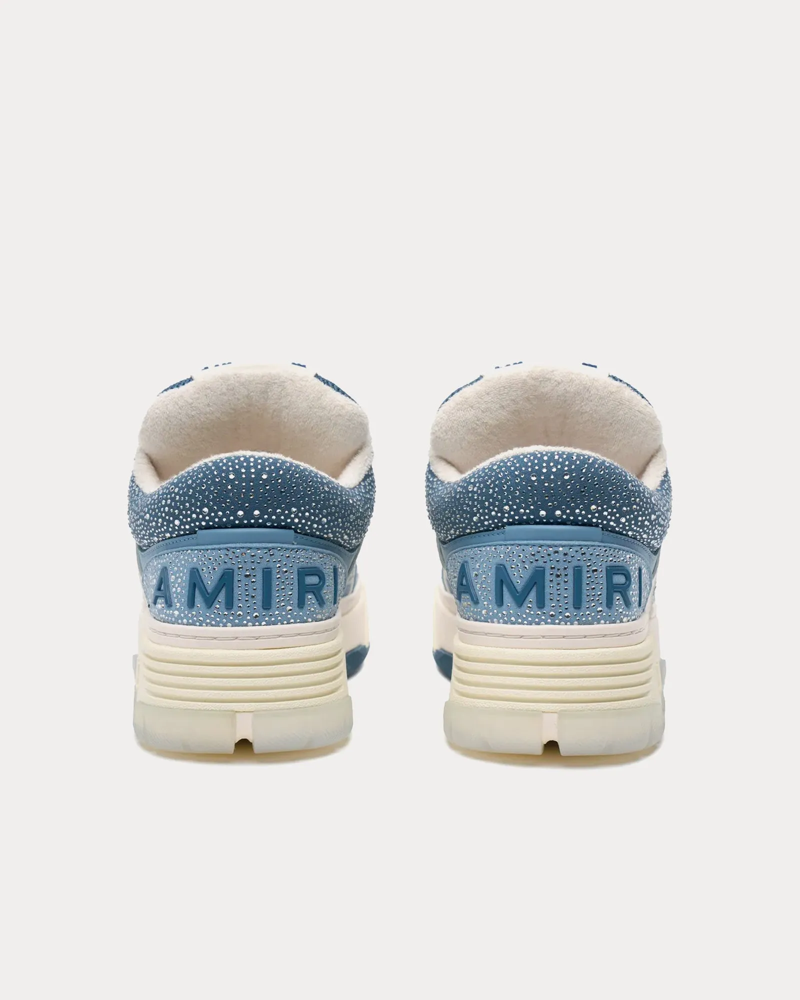 MA-1 Crystal Blue Low Top Sneakers
