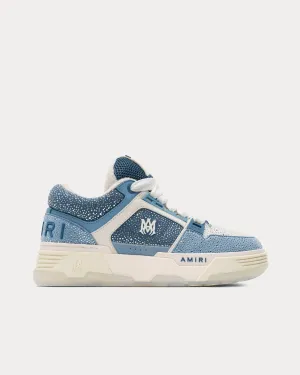MA-1 Crystal Blue Low Top Sneakers