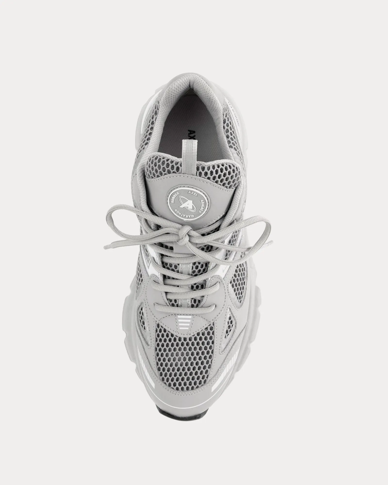 Marathon Runner Grey / Silver Low Top Sneakers
