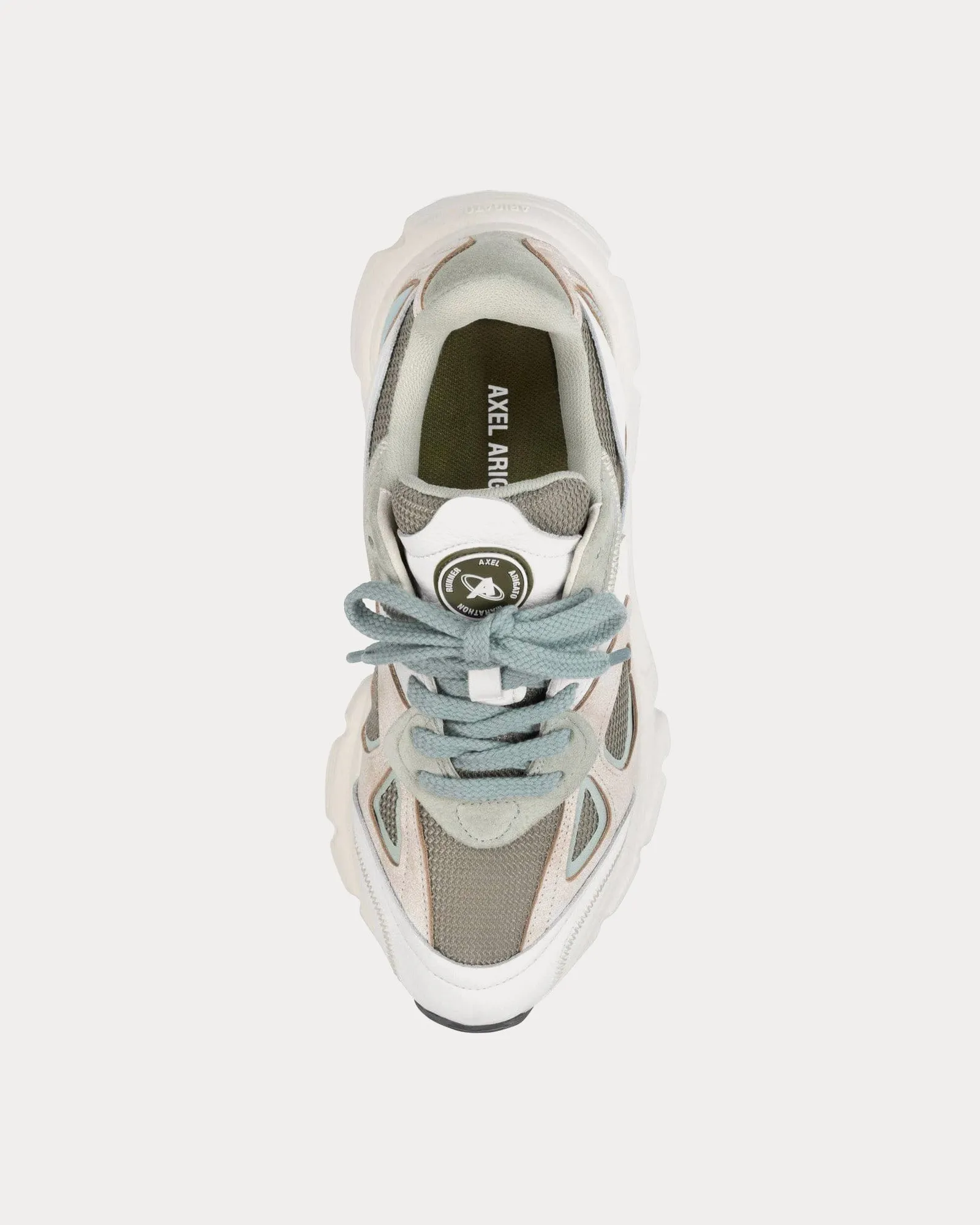 Marathon Runner Light Green / Dark Green Low Top Sneakers