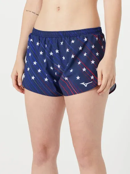 Mizuno | Summer Patriot Pack 2.5" Short | Women's | Stars