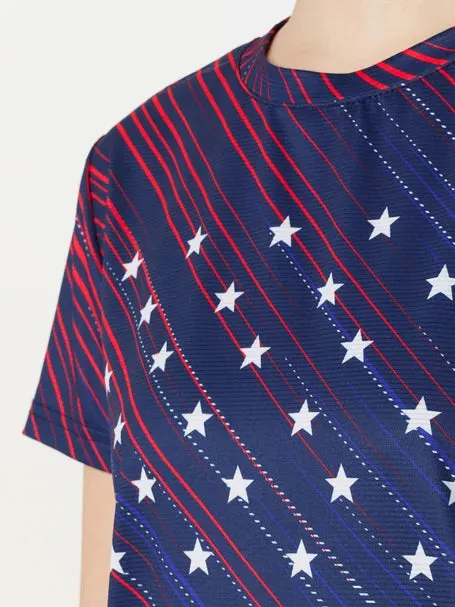 Mizuno | Summer Patriot Pack Short Sleeve | Women's | Stars