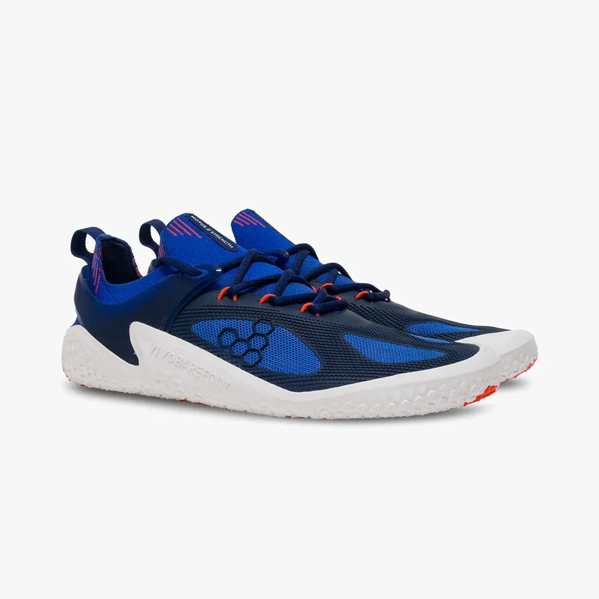 MOTUS STRENGTH MENS DAZZLING BLUE-NAVY-ORANGE