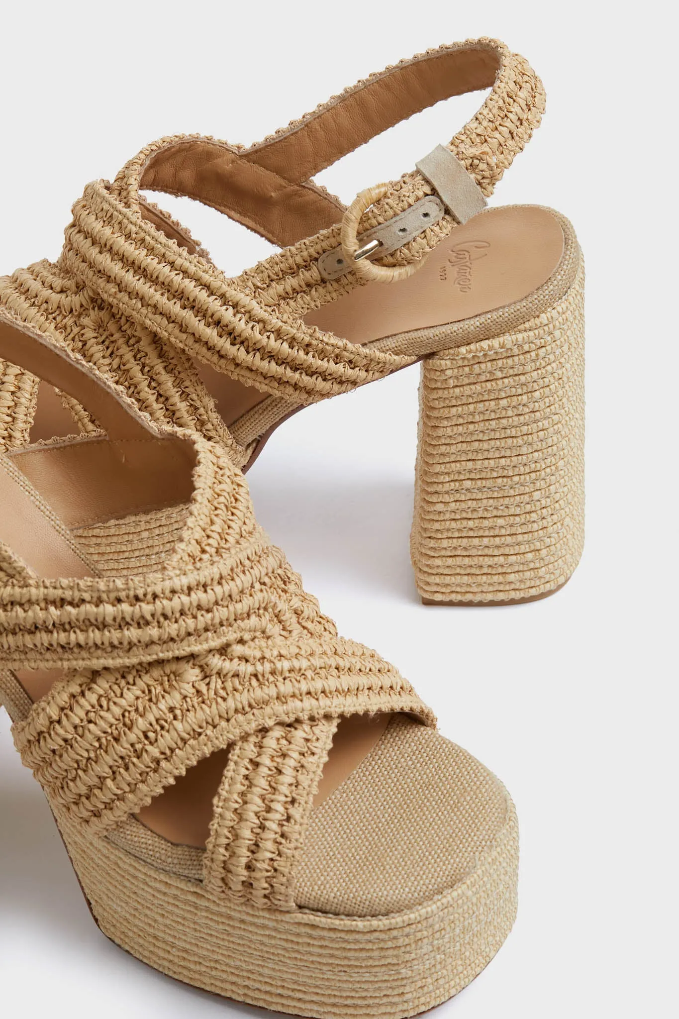 Natural Fulvia Heels