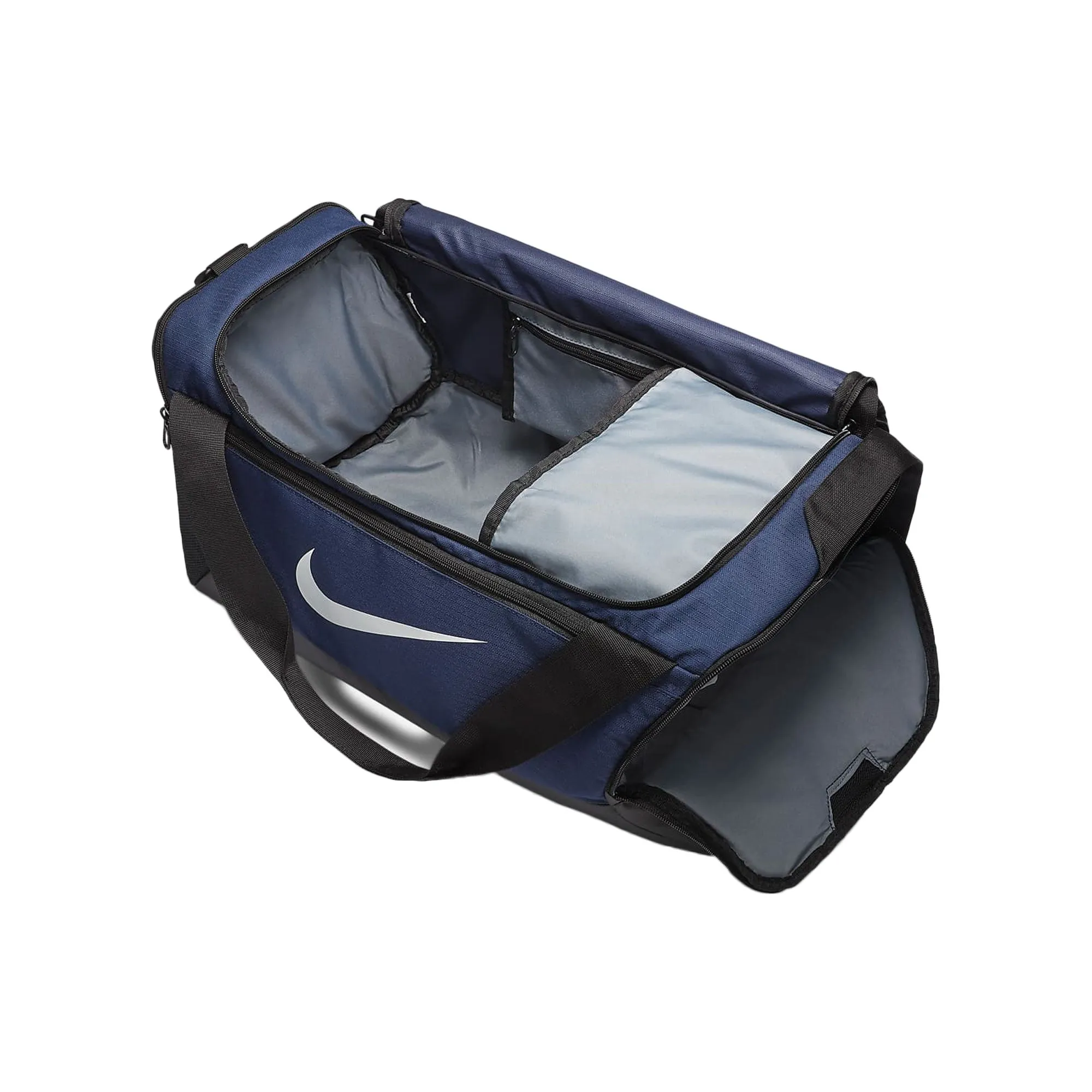 Nike Brasilia Small Training Duffel Bag Navy/White