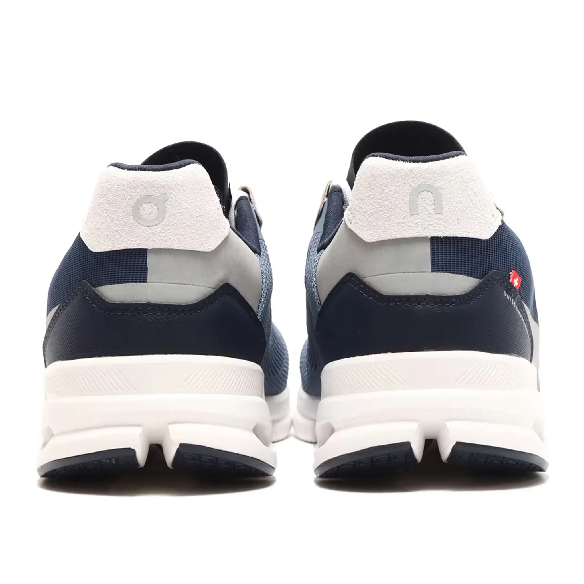 On Cloud Swiss Engineering Metal Navy Shoes for Men
